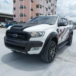 2016 WHITE FORD DOUBLE CAB 4WD